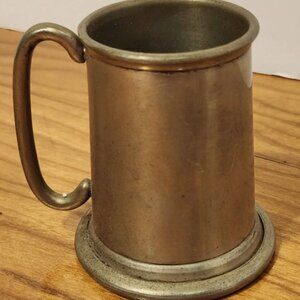 Vintage Viners of Sheffield English Small Pewter Mug, Made in England